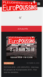 Mobile Screenshot of europoussins.com